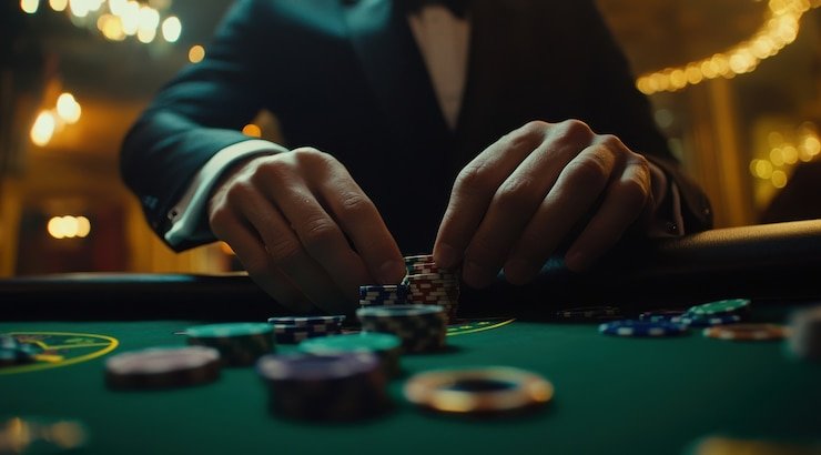 pelangicasino Sic Bo table payout chart and live dice roll display